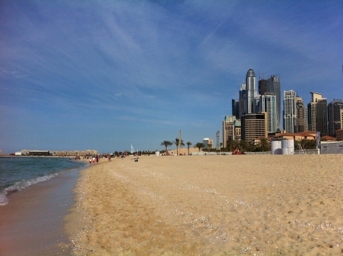 JBR Beach in Dubai