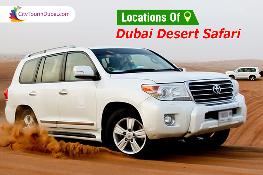 Location of Dubai Desert Safari 