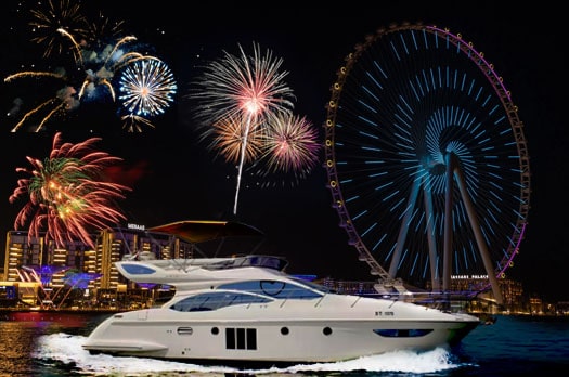 55 Ft Yacht for New year party
