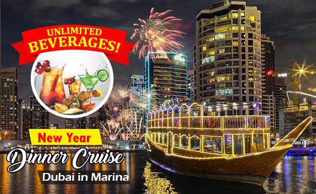 DINNER CRUISE + UNLIMITED BEVERAGES