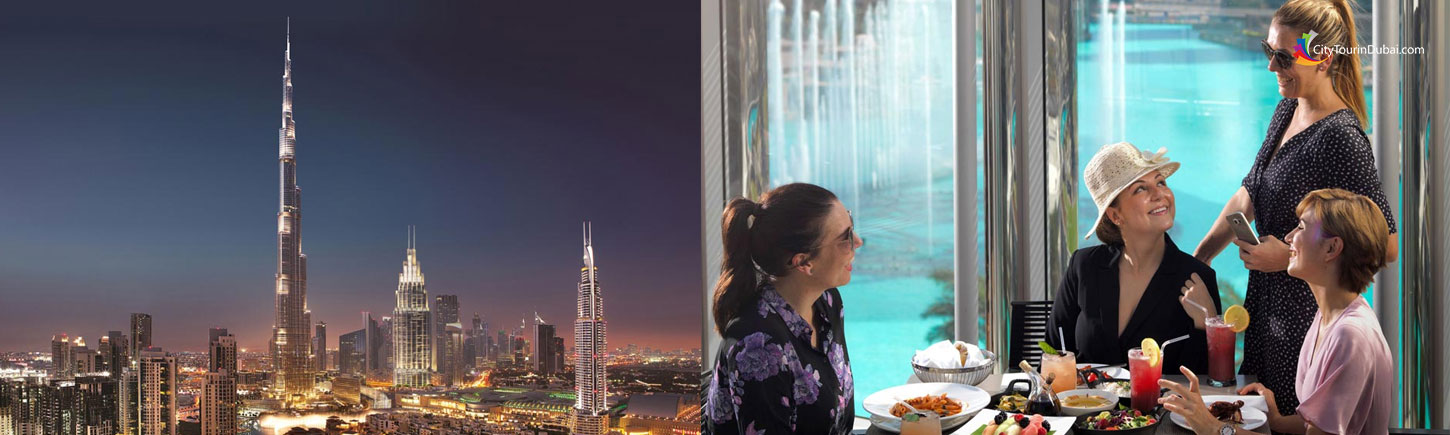 Burj Khalifa with Cafe Treat