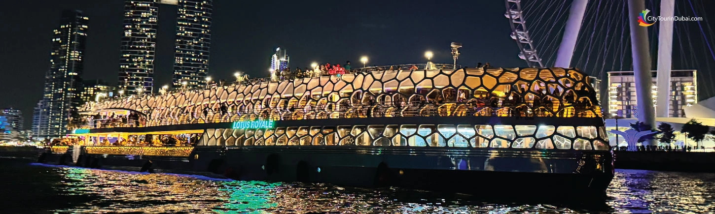 Mega Yacht Dinner Cruise Dubai